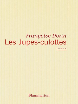 cover image of Les Jupes-culottes